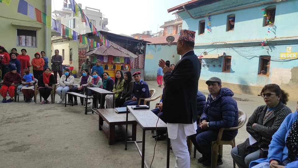 Cancer screening camp in Nepal